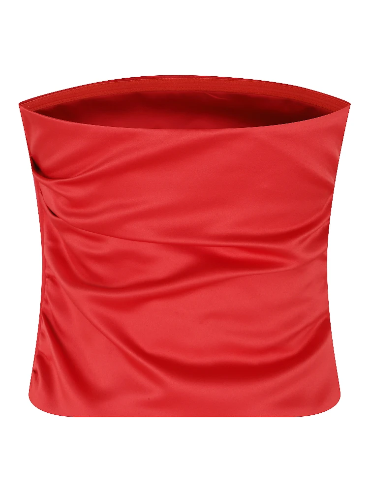 DUCHESSE SATIN BANDEAU TOP alternative