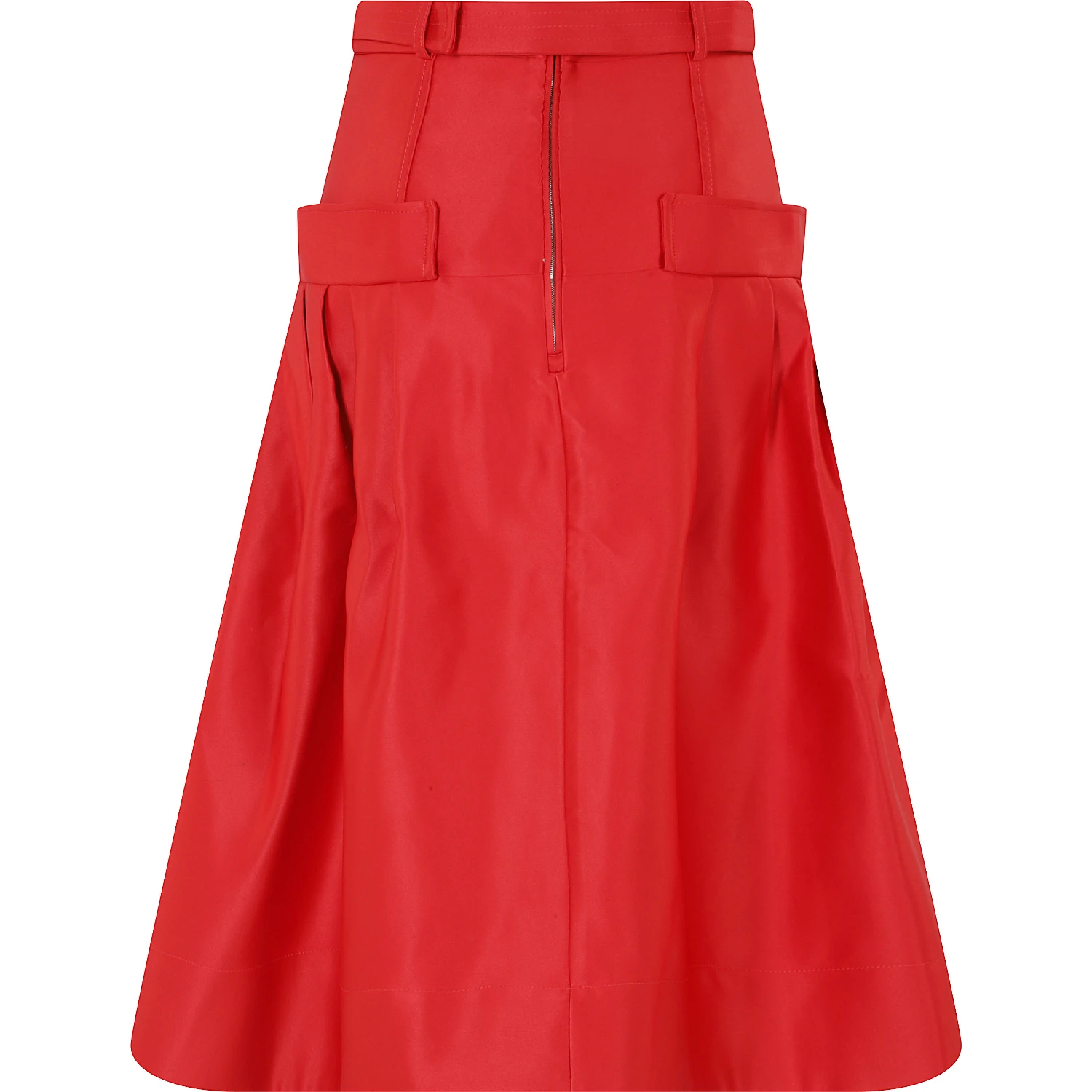 DUCHESSE SATIN KNEE LENGTH SKIRT