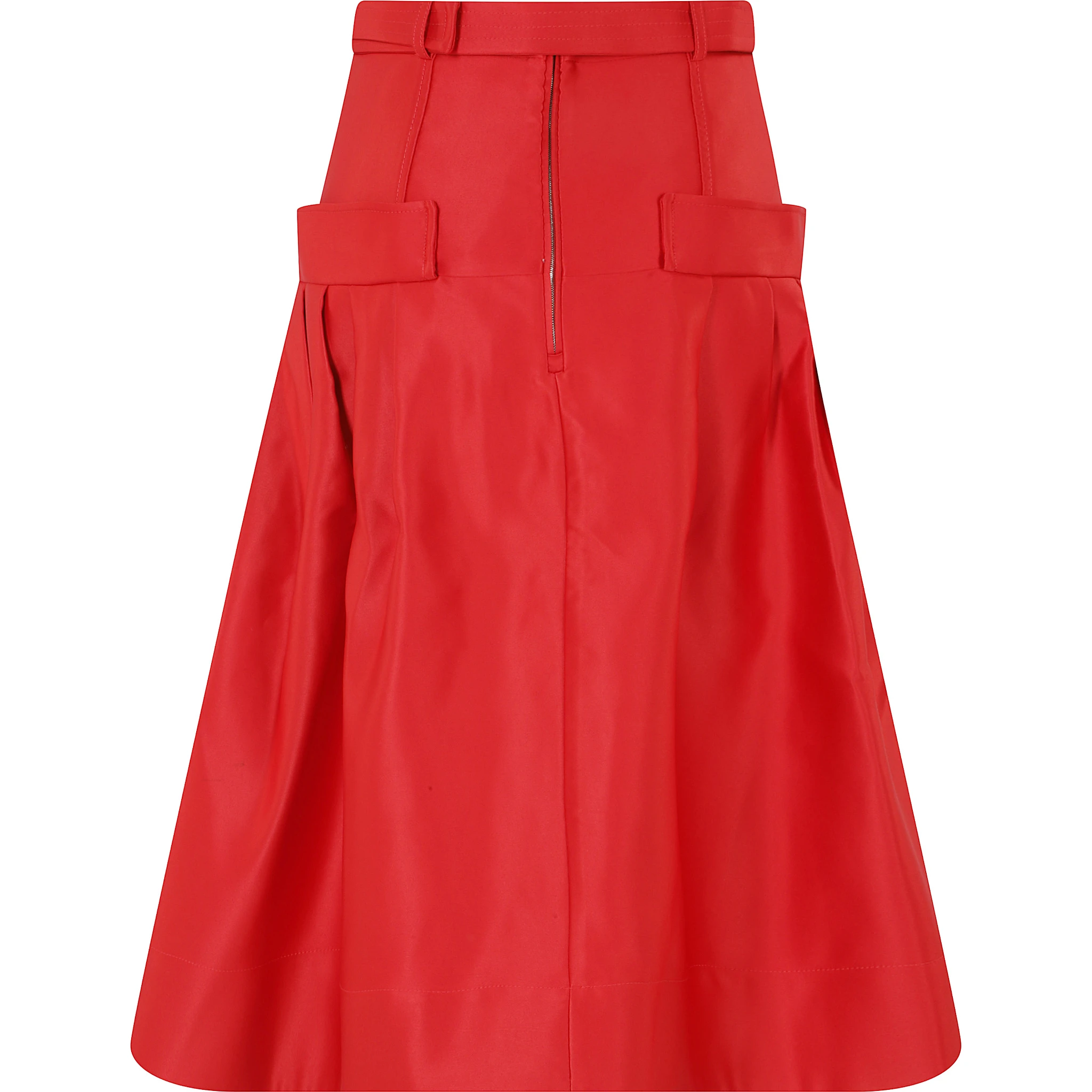 DUCHESSE SATIN KNEE LENGTH SKIRT