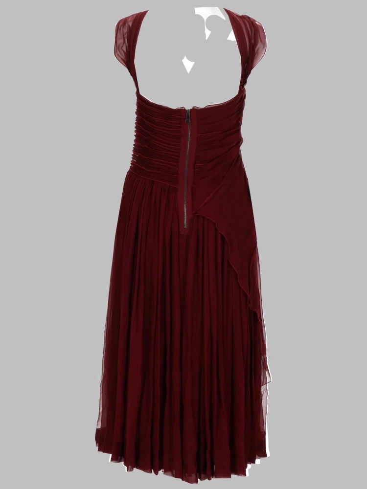halter strap chiffon dress alternative