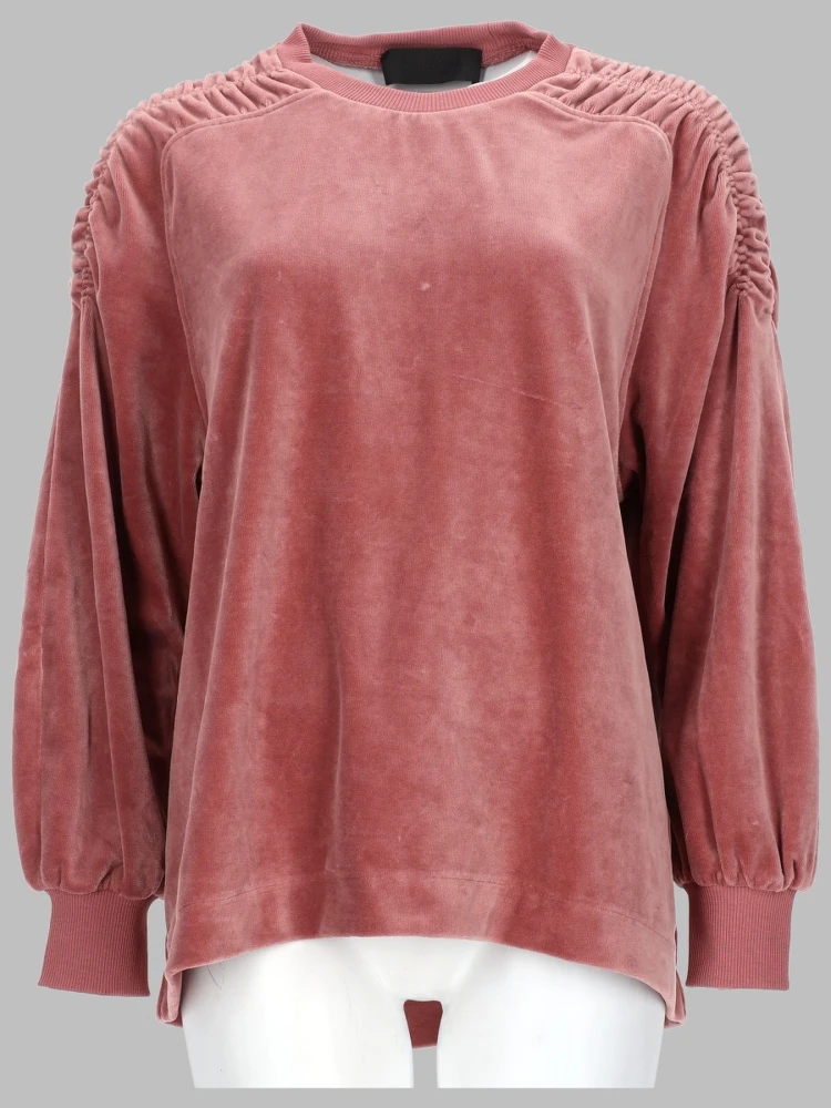 chenille sweatshirt
