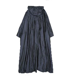 Blue Polyester Coat