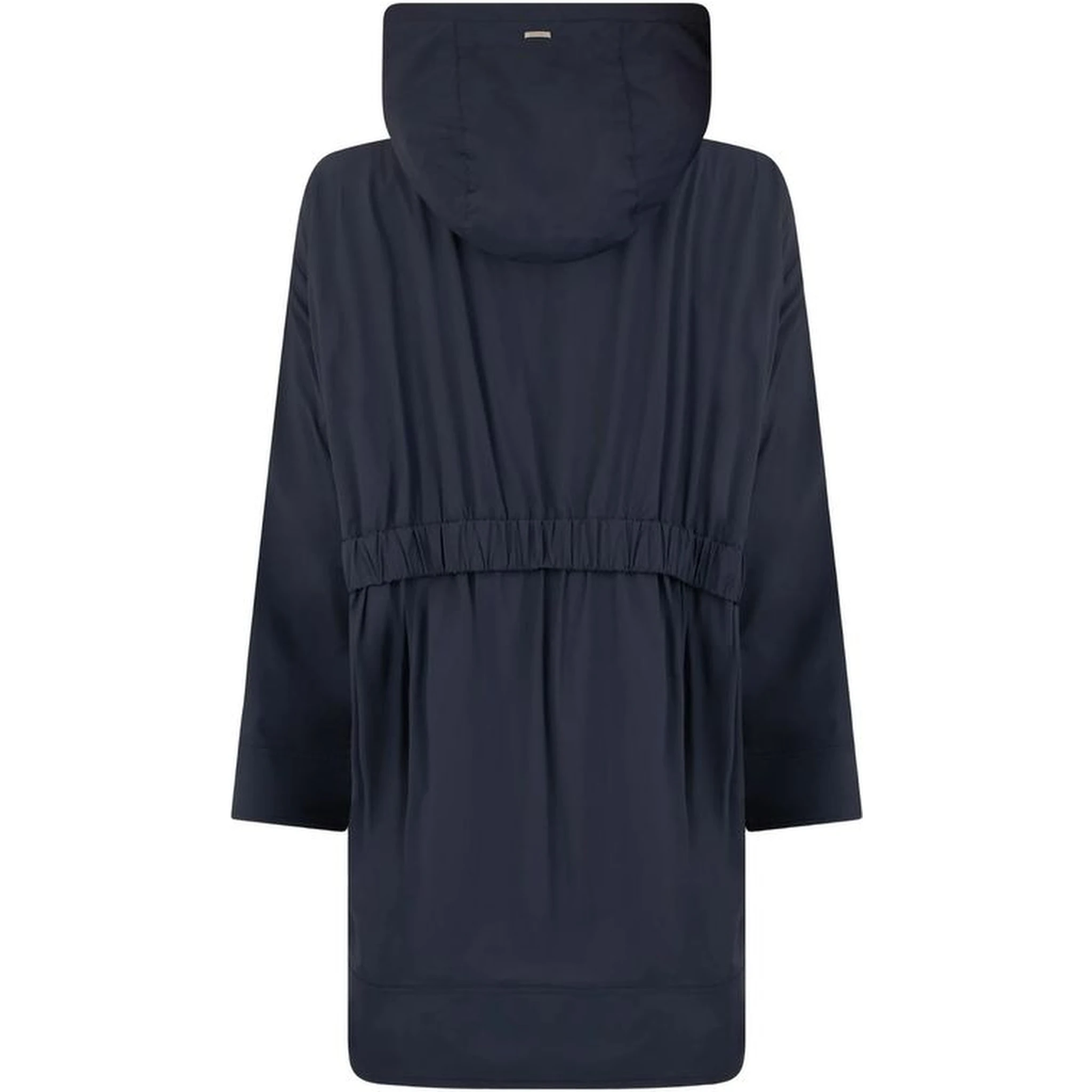 Blue Elastane Coat