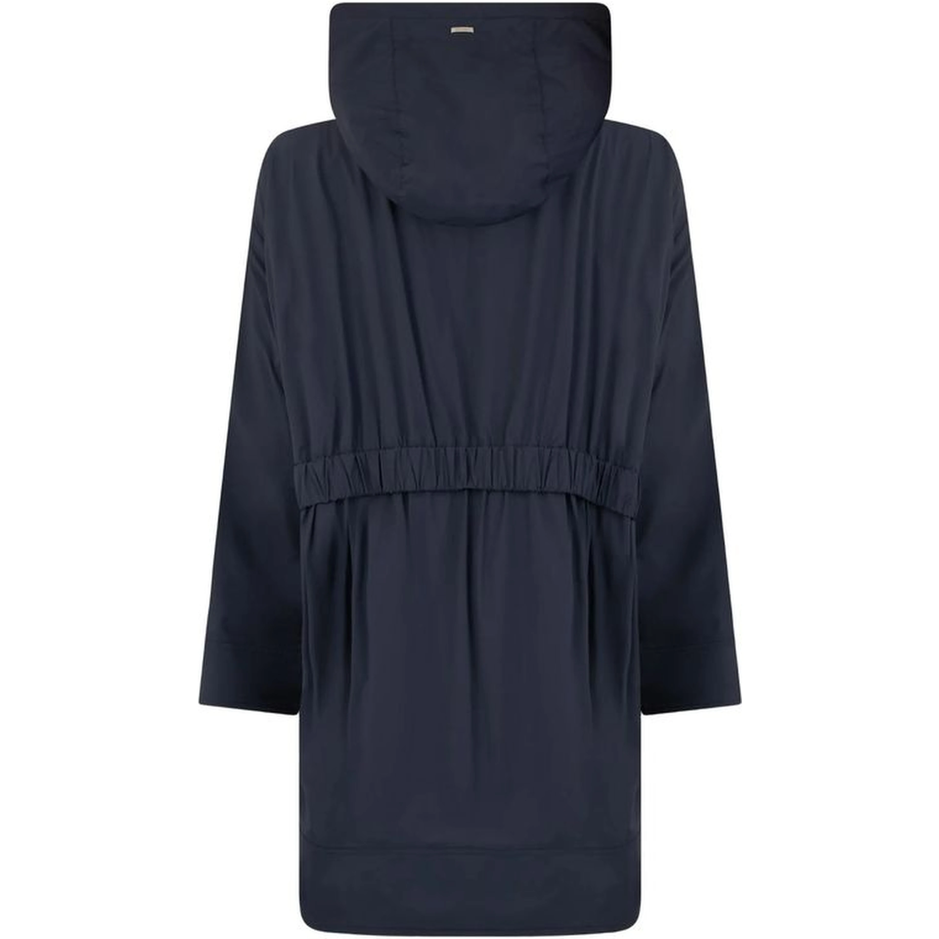 Blue Elastane Coat