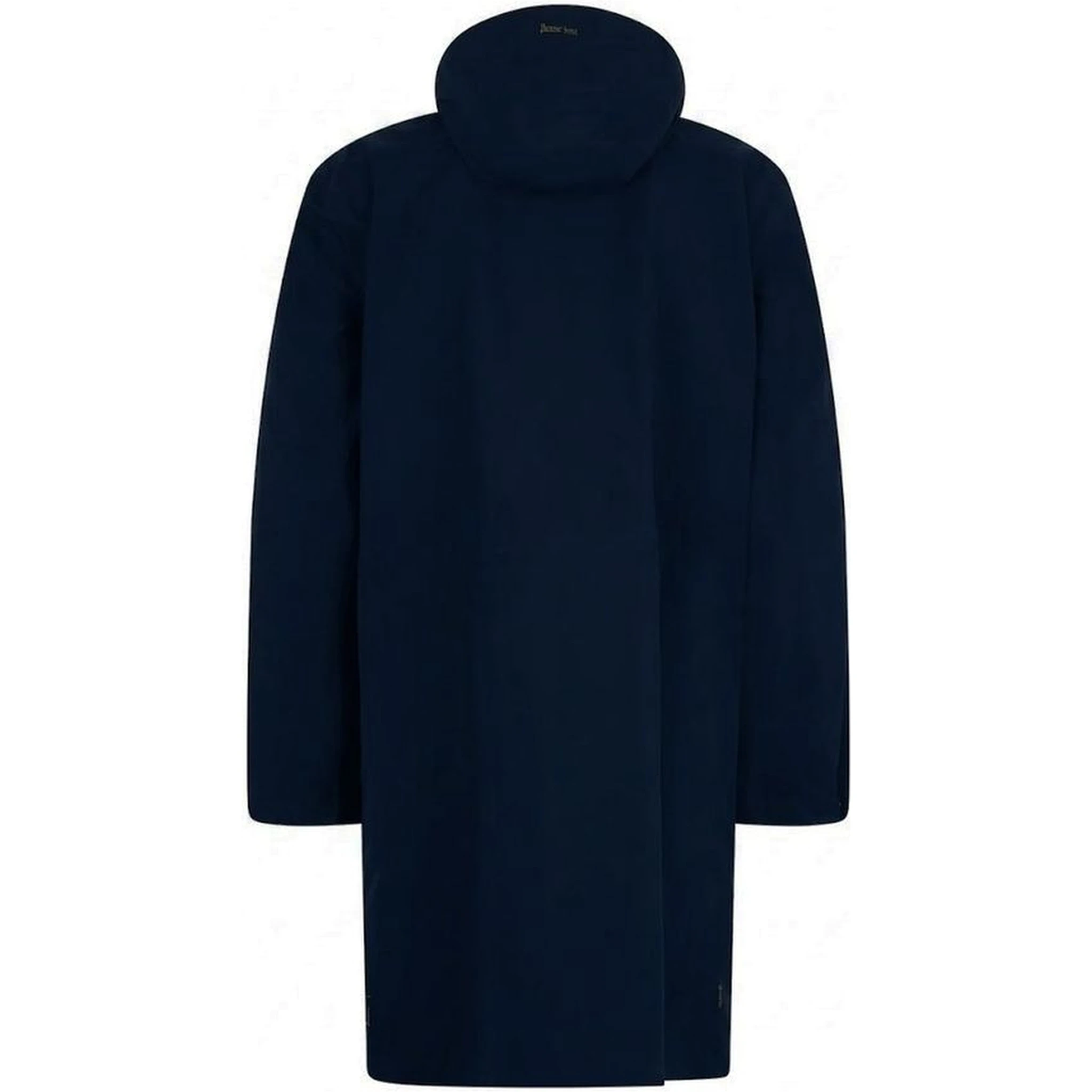 Blue Polyester Coat
