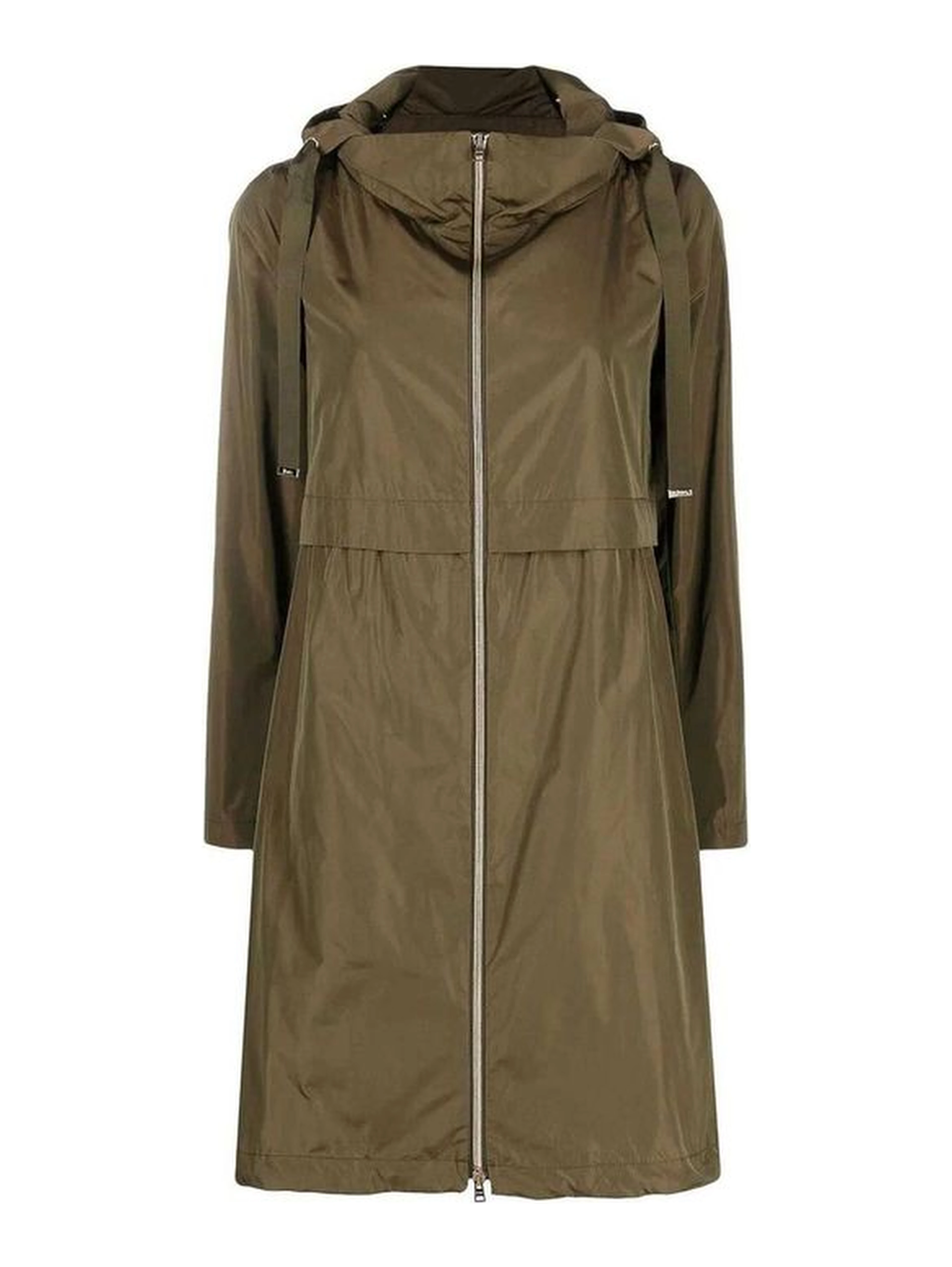 Bicolor Polyester Coat