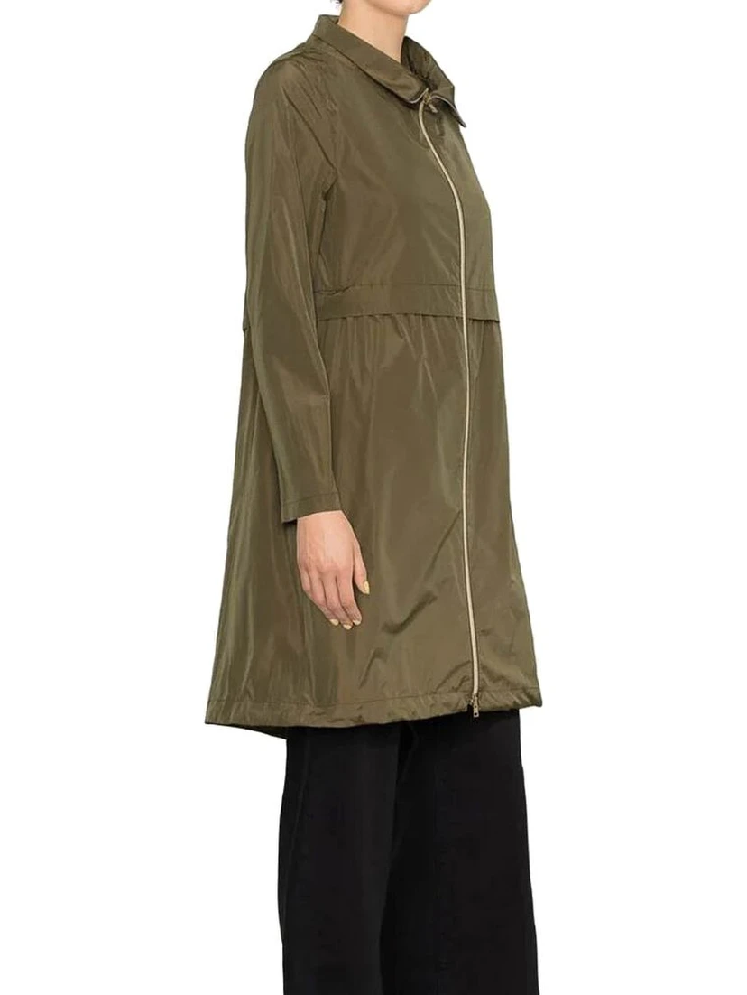 Bicolor Polyester Coat