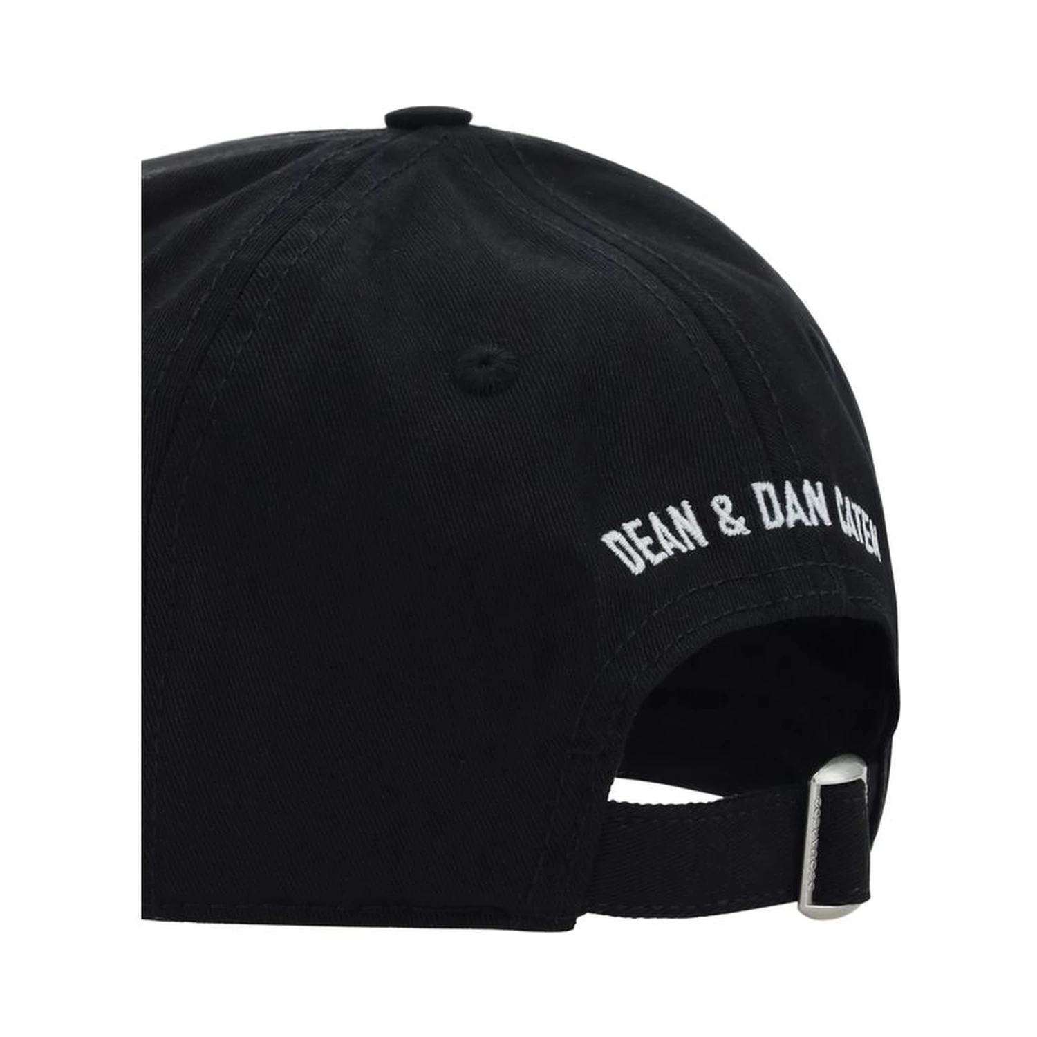 Black Cotton Cap (Baseball Hat)