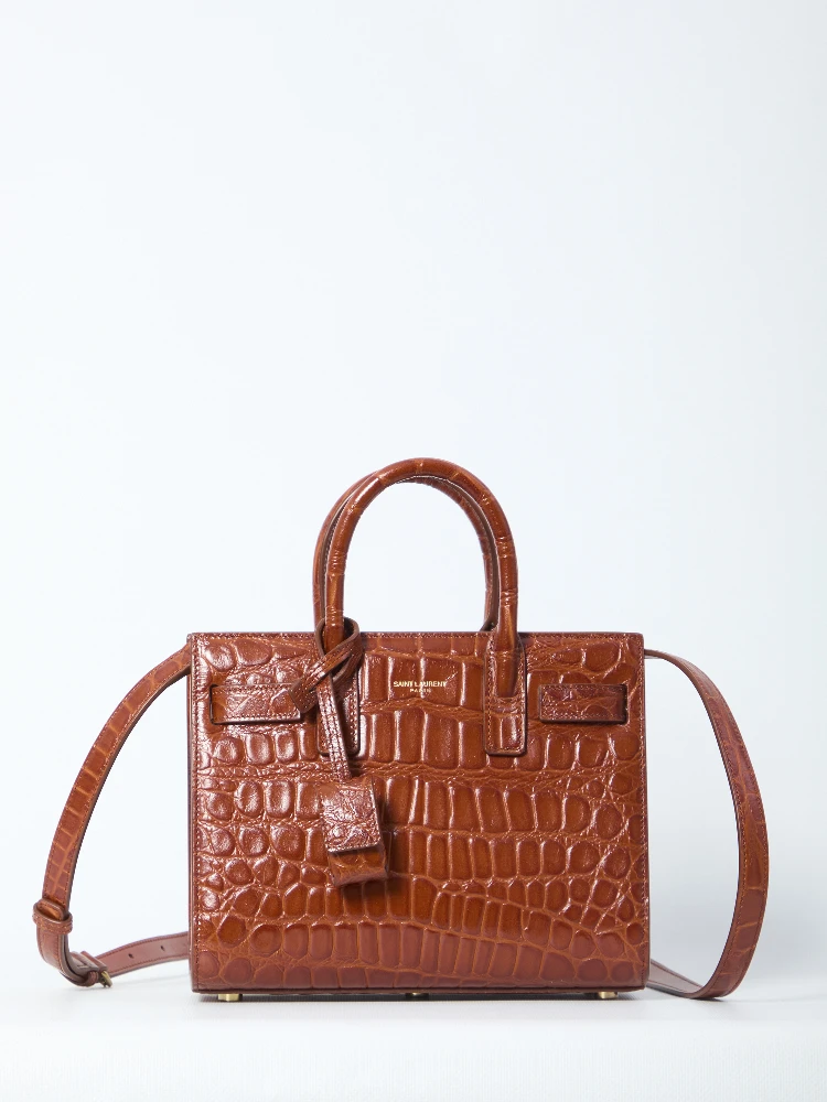 Sac De Jour nano crocodile bag