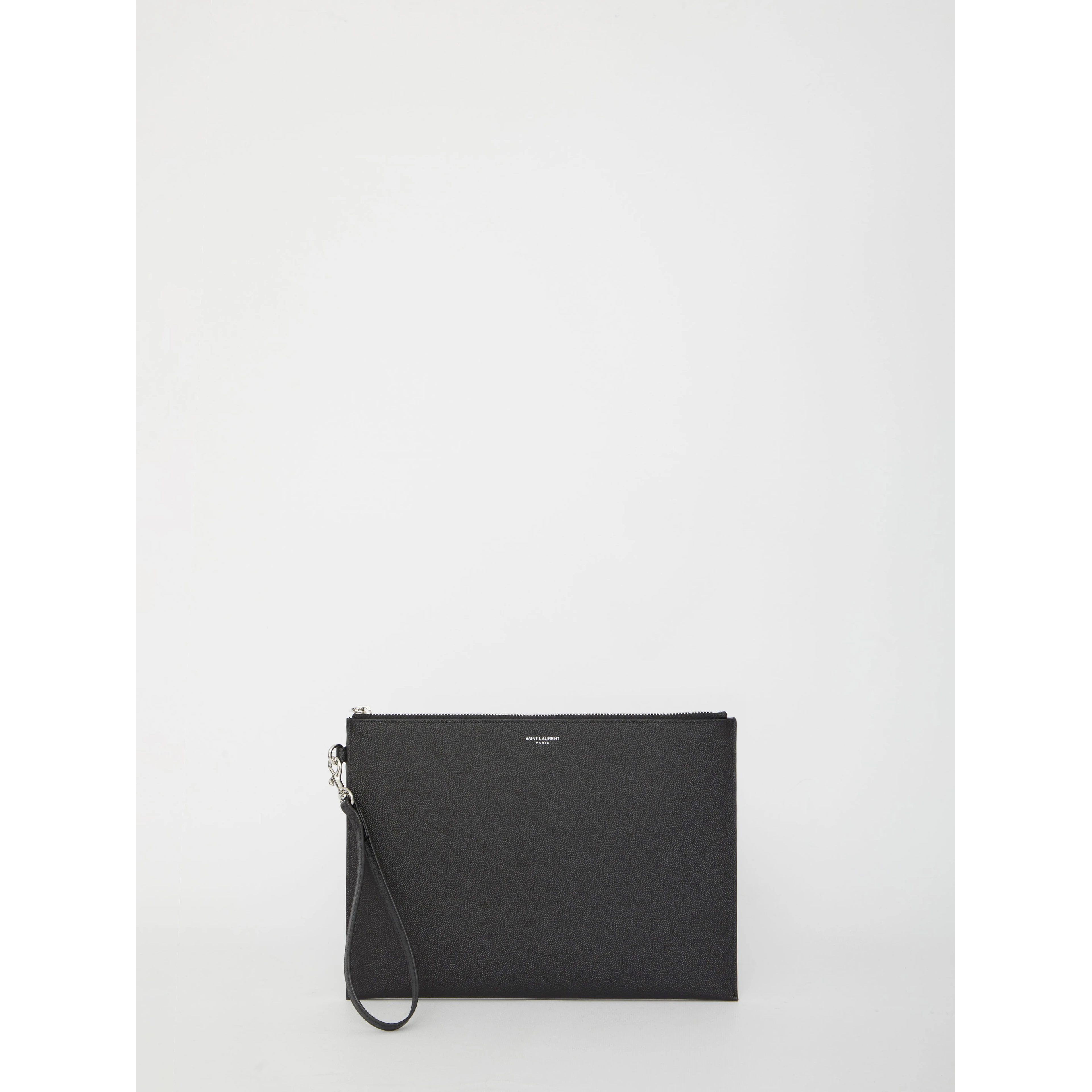 Leather tablet holder bag