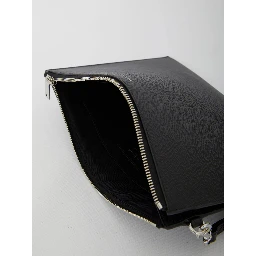 Leather tablet holder bag