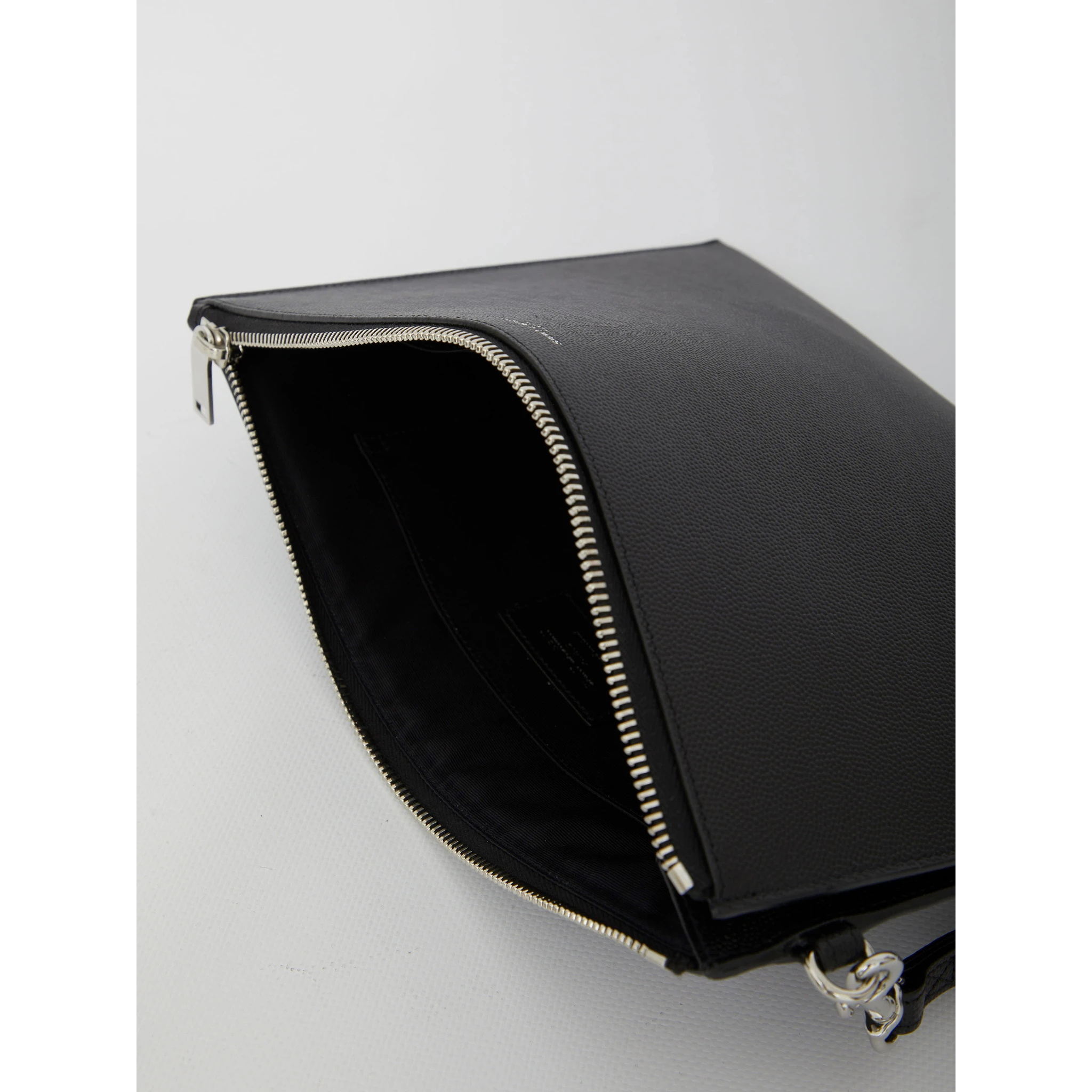 Leather tablet holder bag