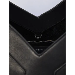 Large Y Tote bag in leather