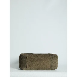 Suede Le 5 à 7 bag large