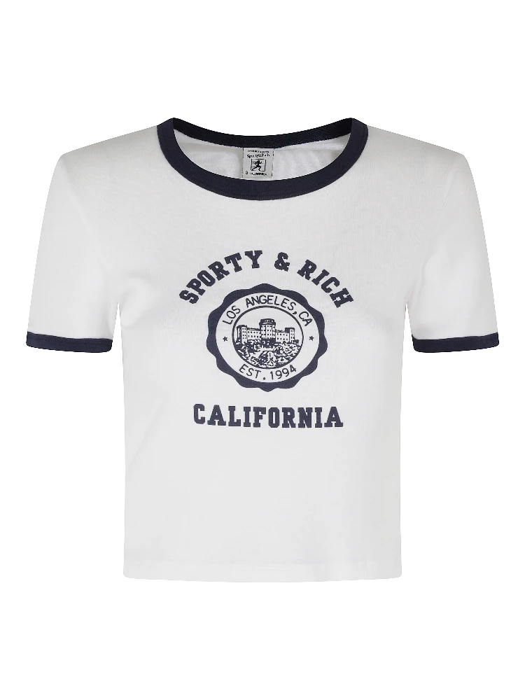 CALIFORNIA EMBLEM SOFT RINGER TEE