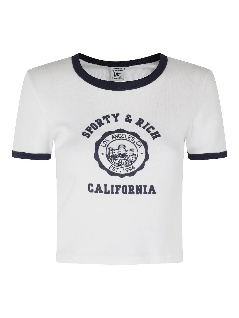 CALIFORNIA EMBLEM SOFT RINGER TEE