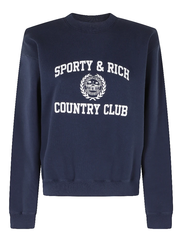 VARSITY CREST CREWNECK