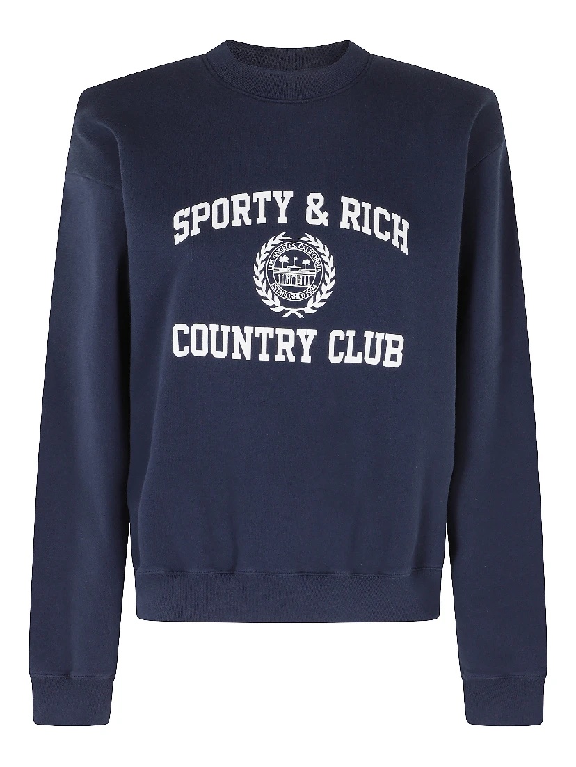 VARSITY CREST CREWNECK