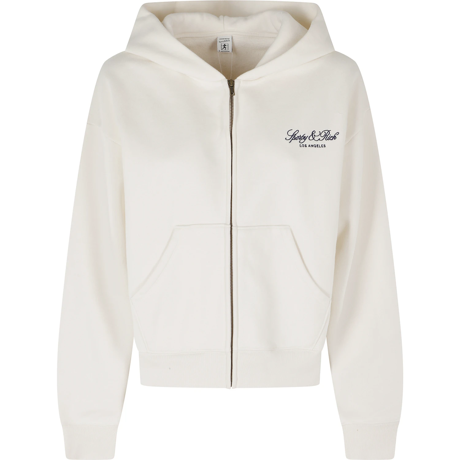 VENDOME LA EMBROIDERED ZIP HOODIE
