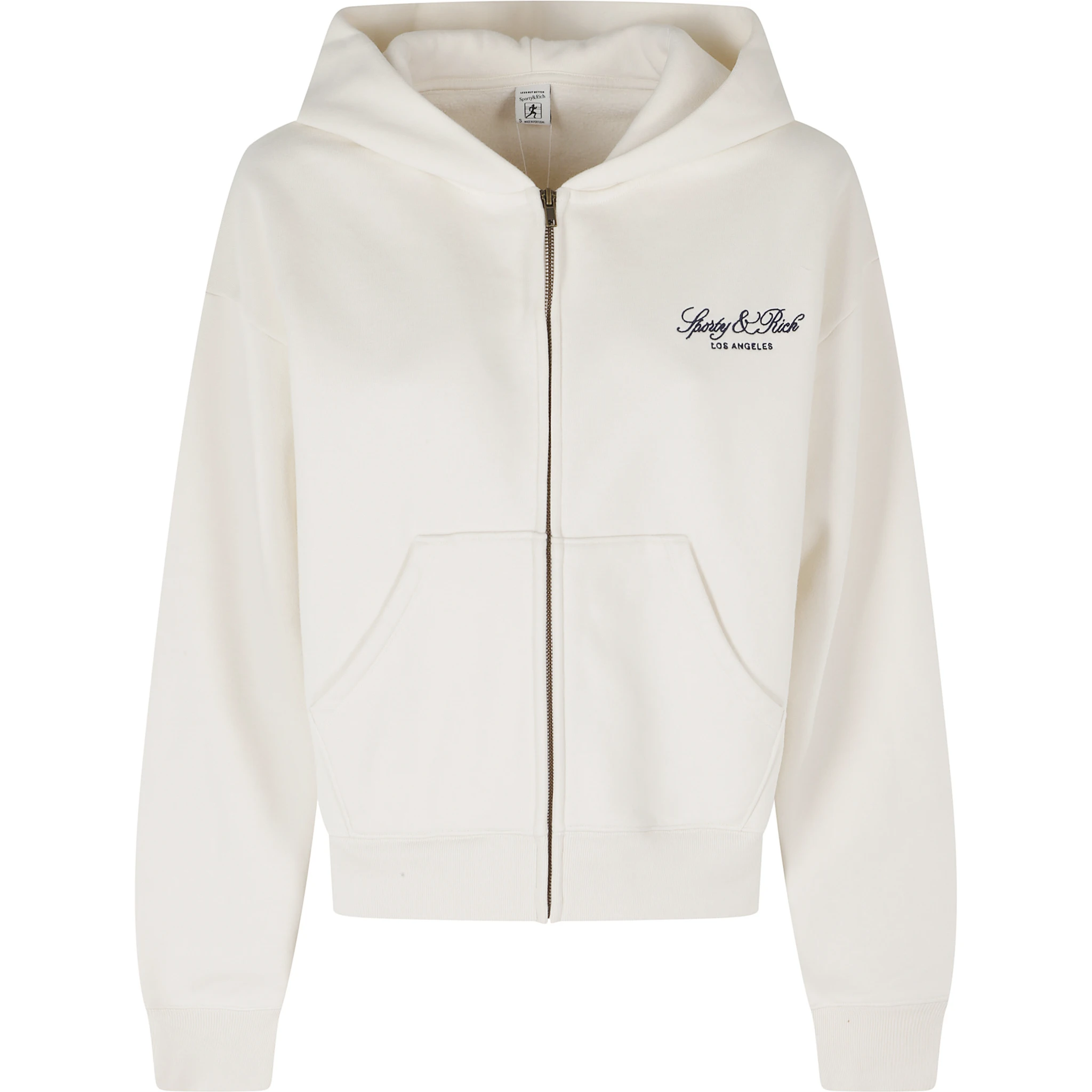 VENDOME LA EMBROIDERED ZIP HOODIE
