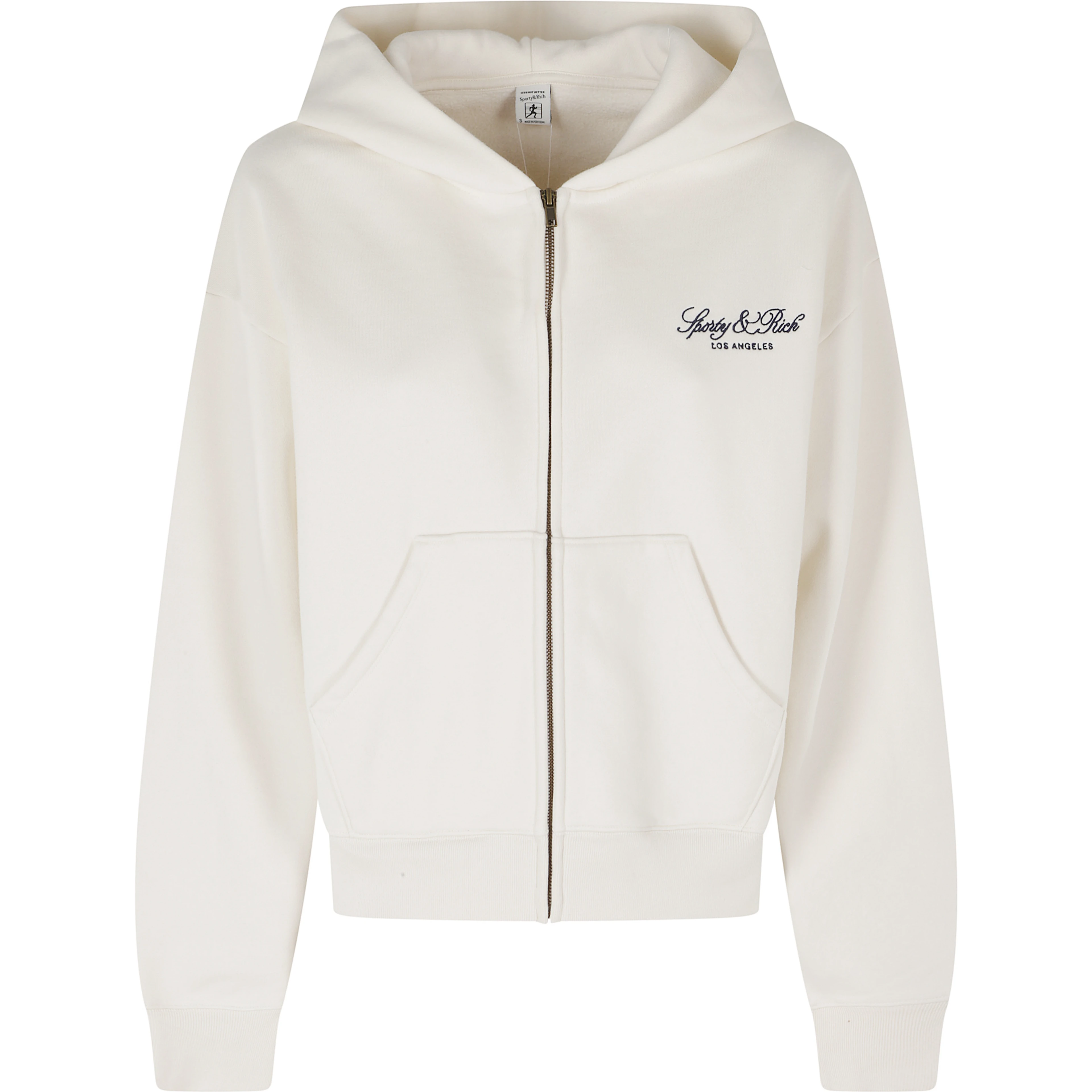 VENDOME LA EMBROIDERED ZIP HOODIE
