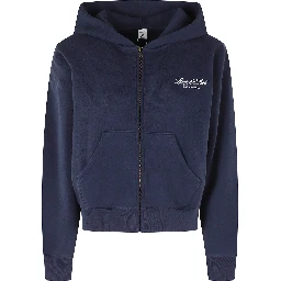 VENDOME LA EMBROIDERED ZIP HOODIE