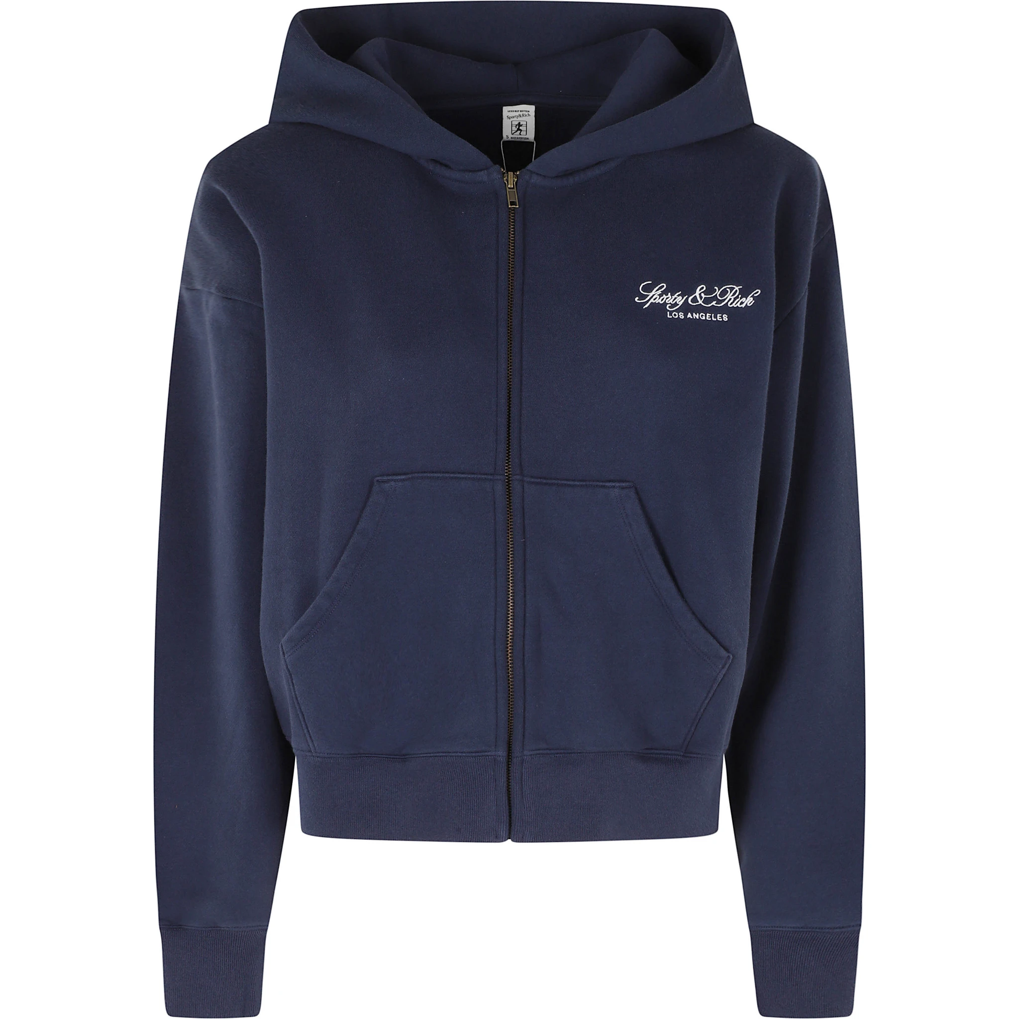 VENDOME LA EMBROIDERED ZIP HOODIE