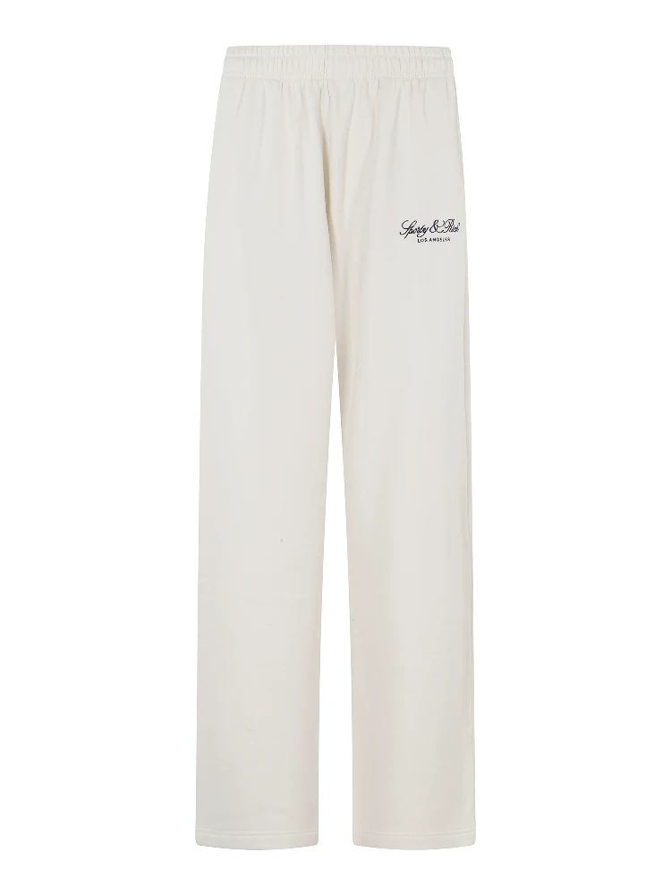VENDOME LA EMBROIDERED WIDE SWEATPANT