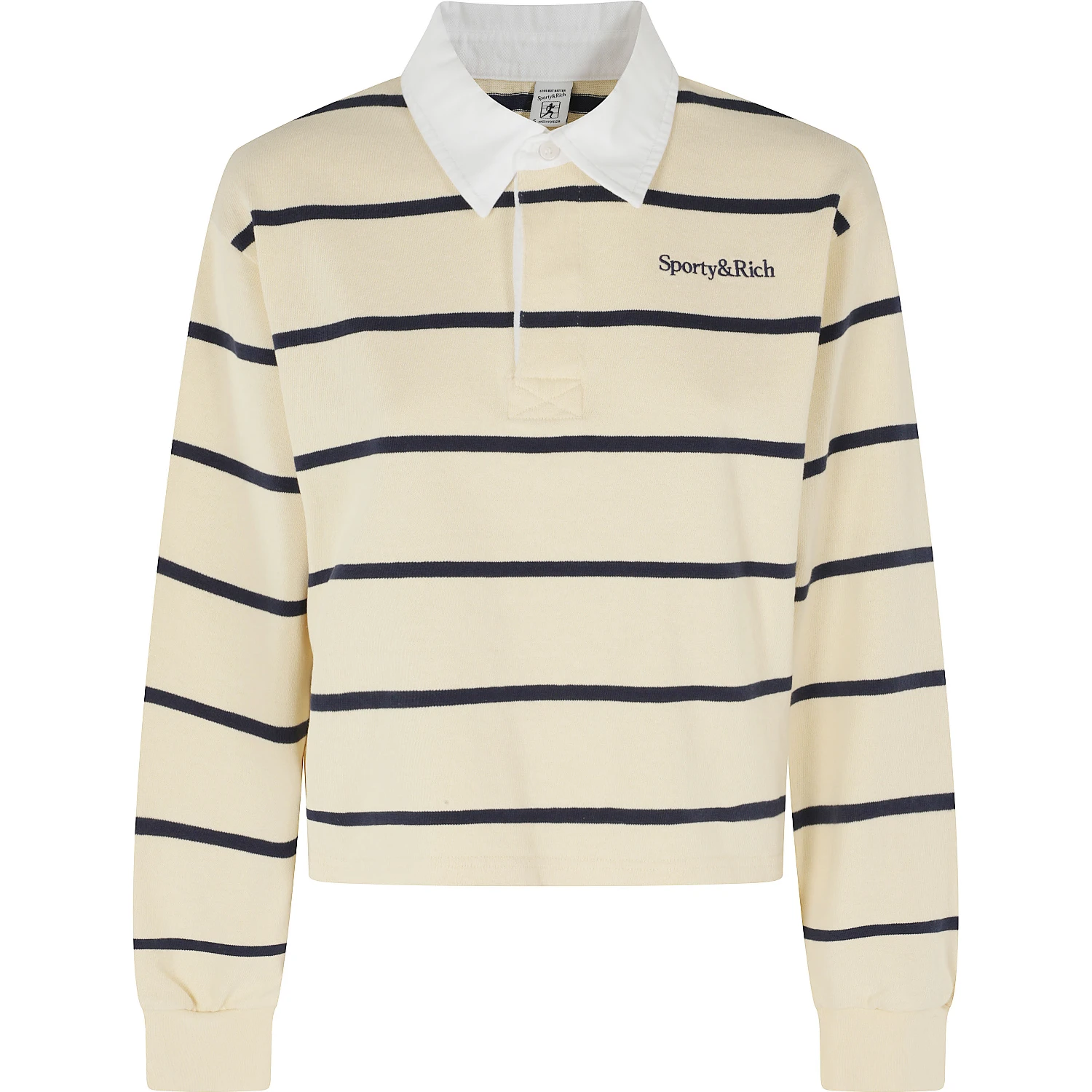 SERIF LOGO RUGBY POLO