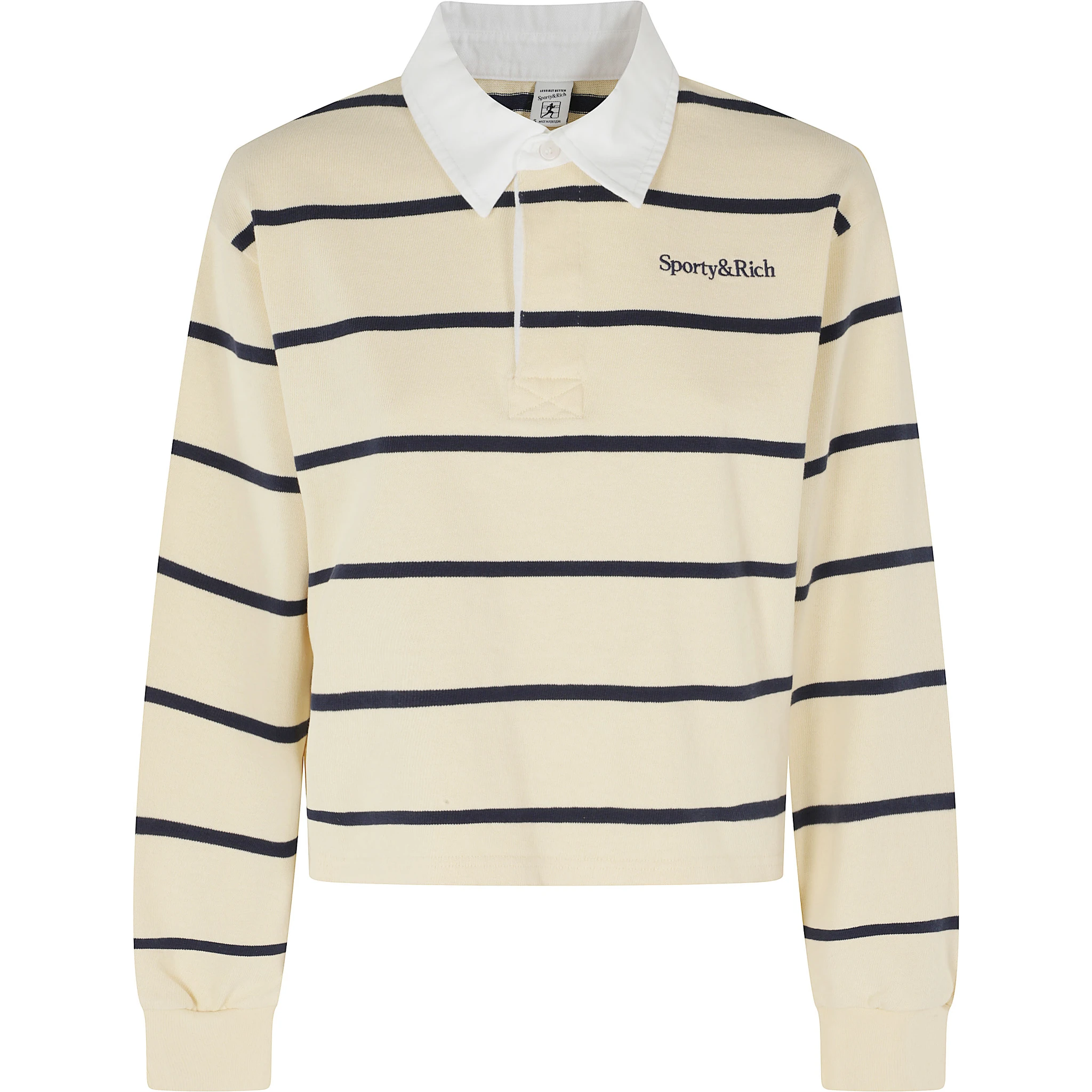 SERIF LOGO RUGBY POLO