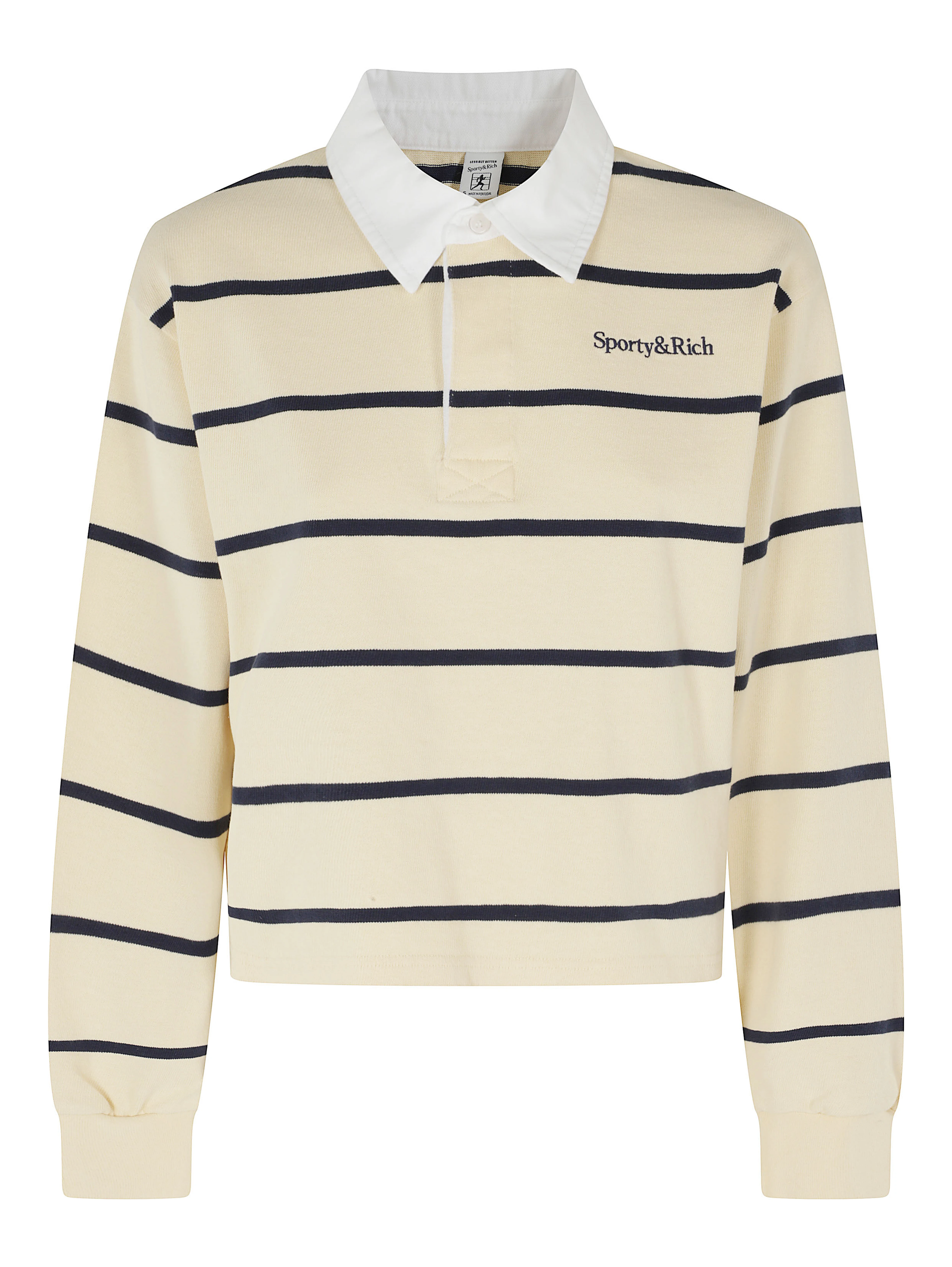 SERIF LOGO RUGBY POLO