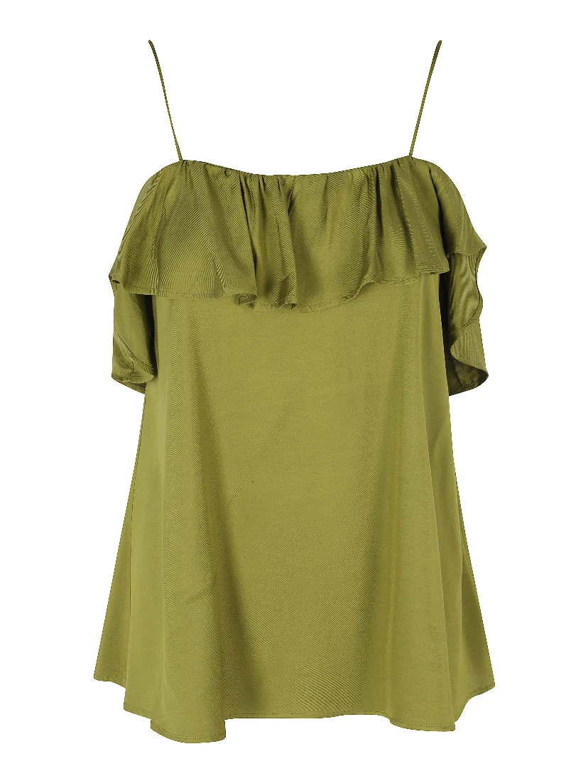 JANIELLE RUFFLE STRAPPY TOP
