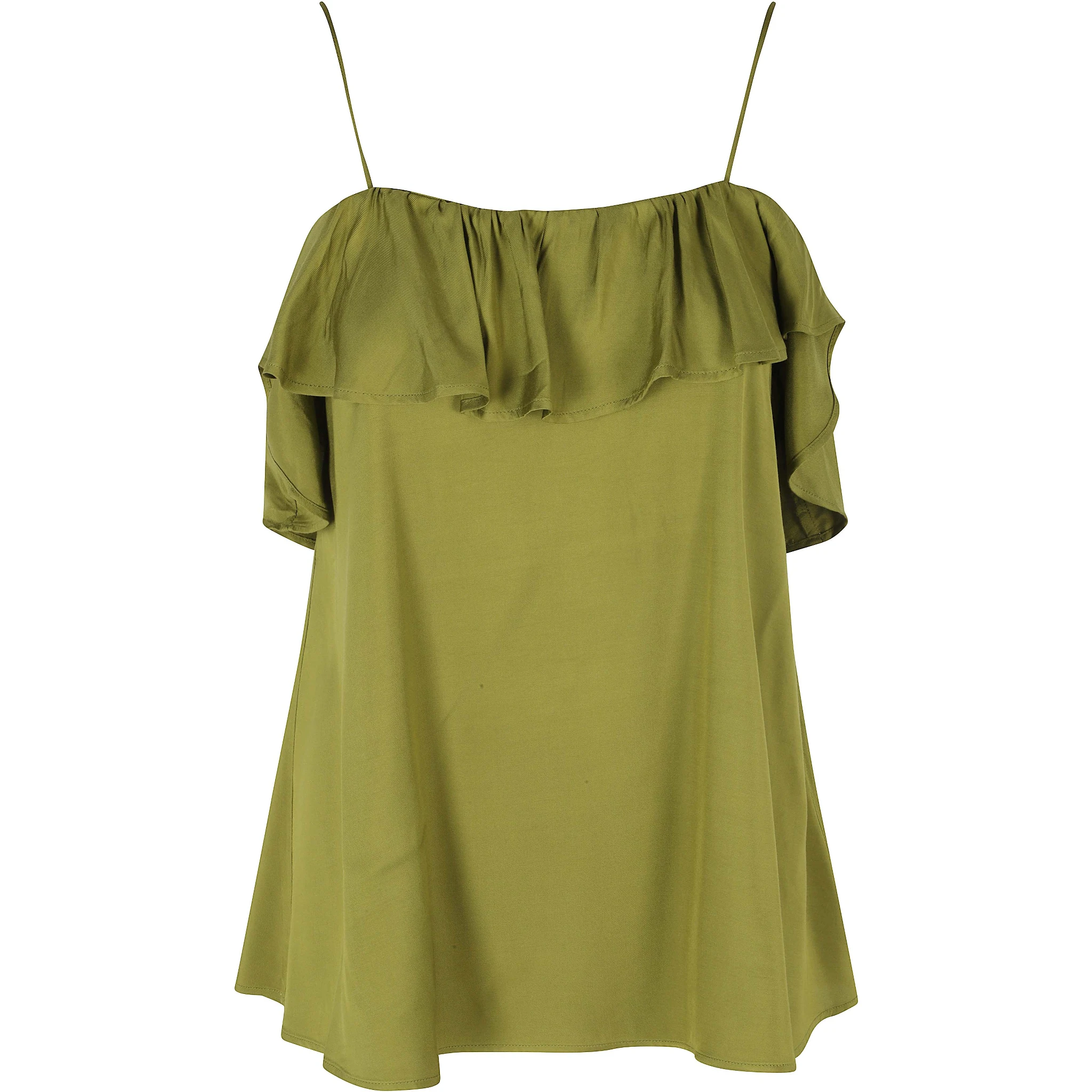 JANIELLE RUFFLE STRAPPY TOP