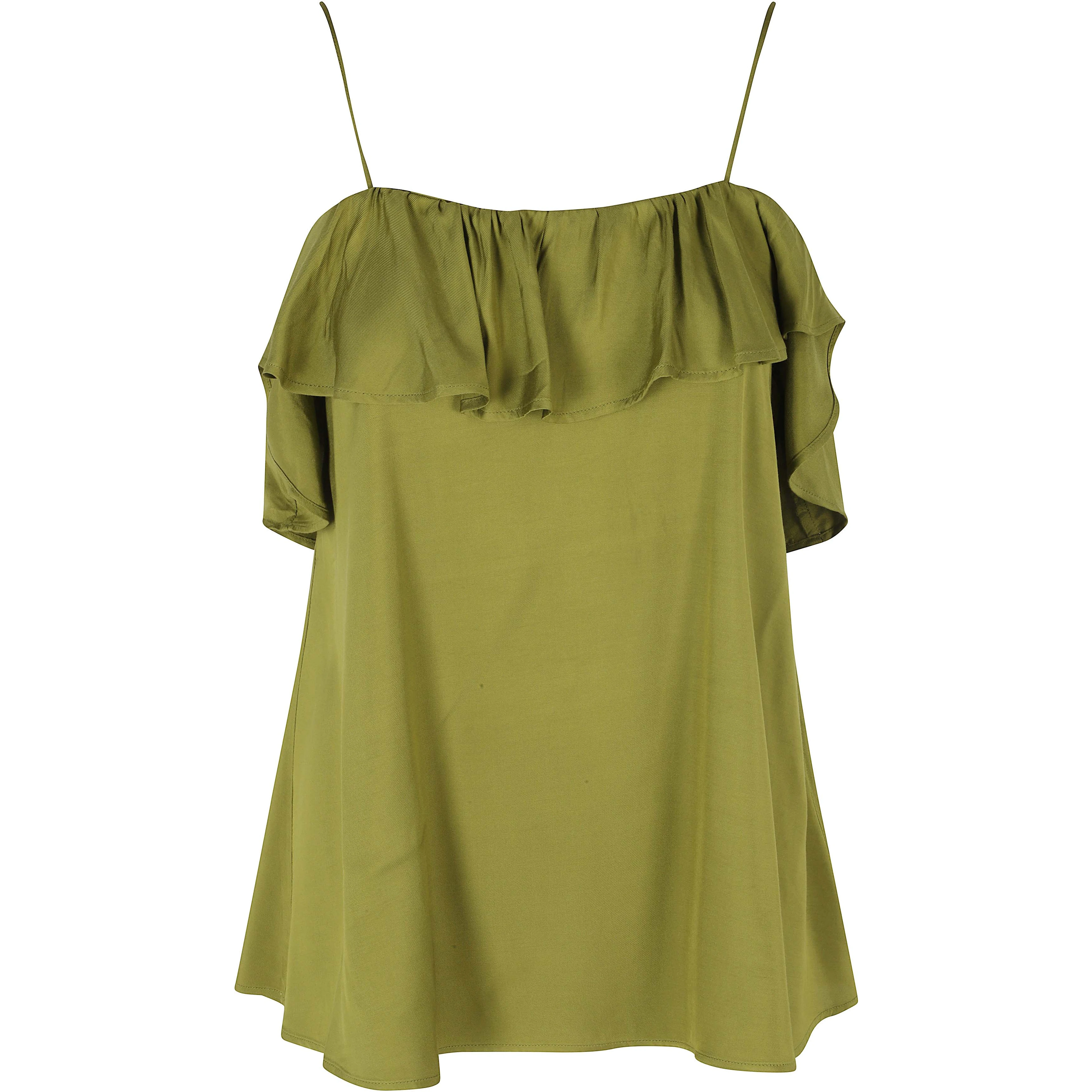 JANIELLE RUFFLE STRAPPY TOP