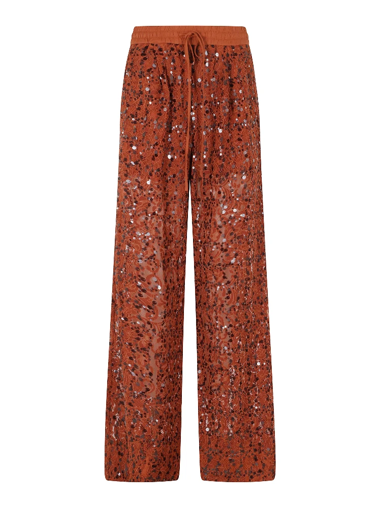 JENIMS LACE SEQUIN PANTS