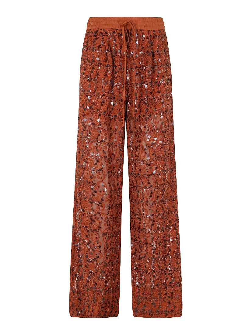 JENIMS LACE SEQUIN PANTS