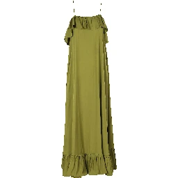 JESTE RUFFLE MAXI DRESS