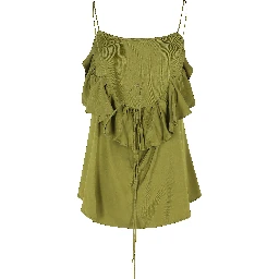 JANIELLE RUFFLE STRAPPY TOP