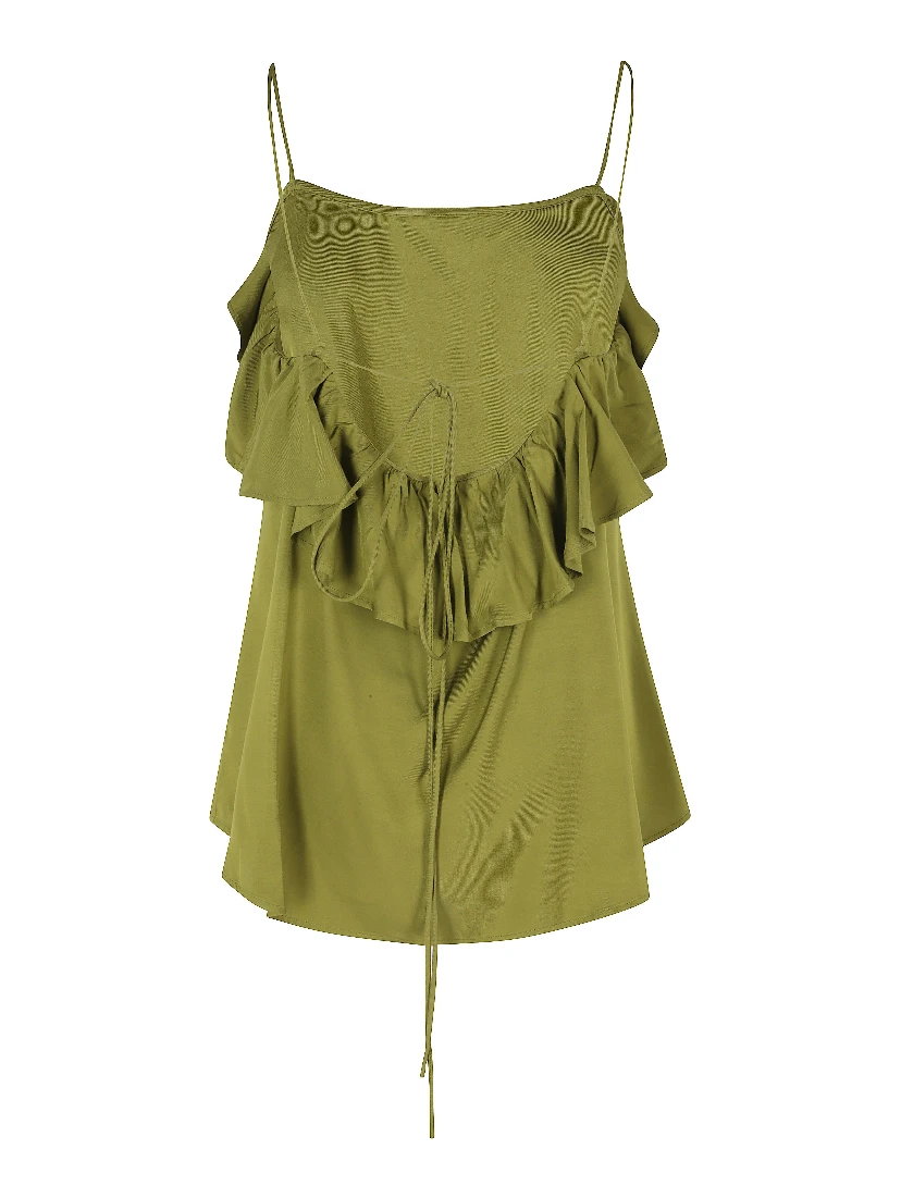 JANIELLE RUFFLE STRAPPY TOP