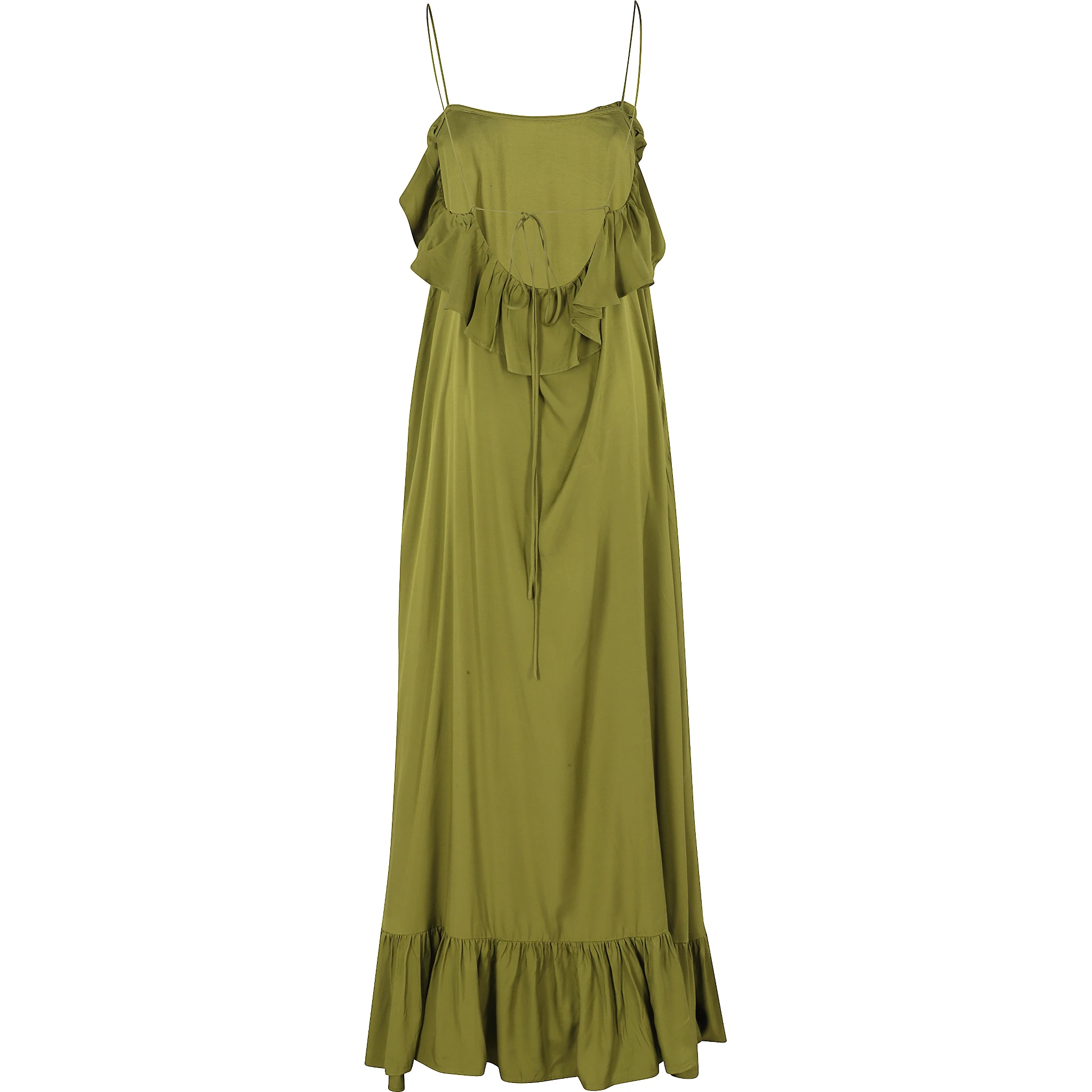 JESTE RUFFLE MAXI DRESS