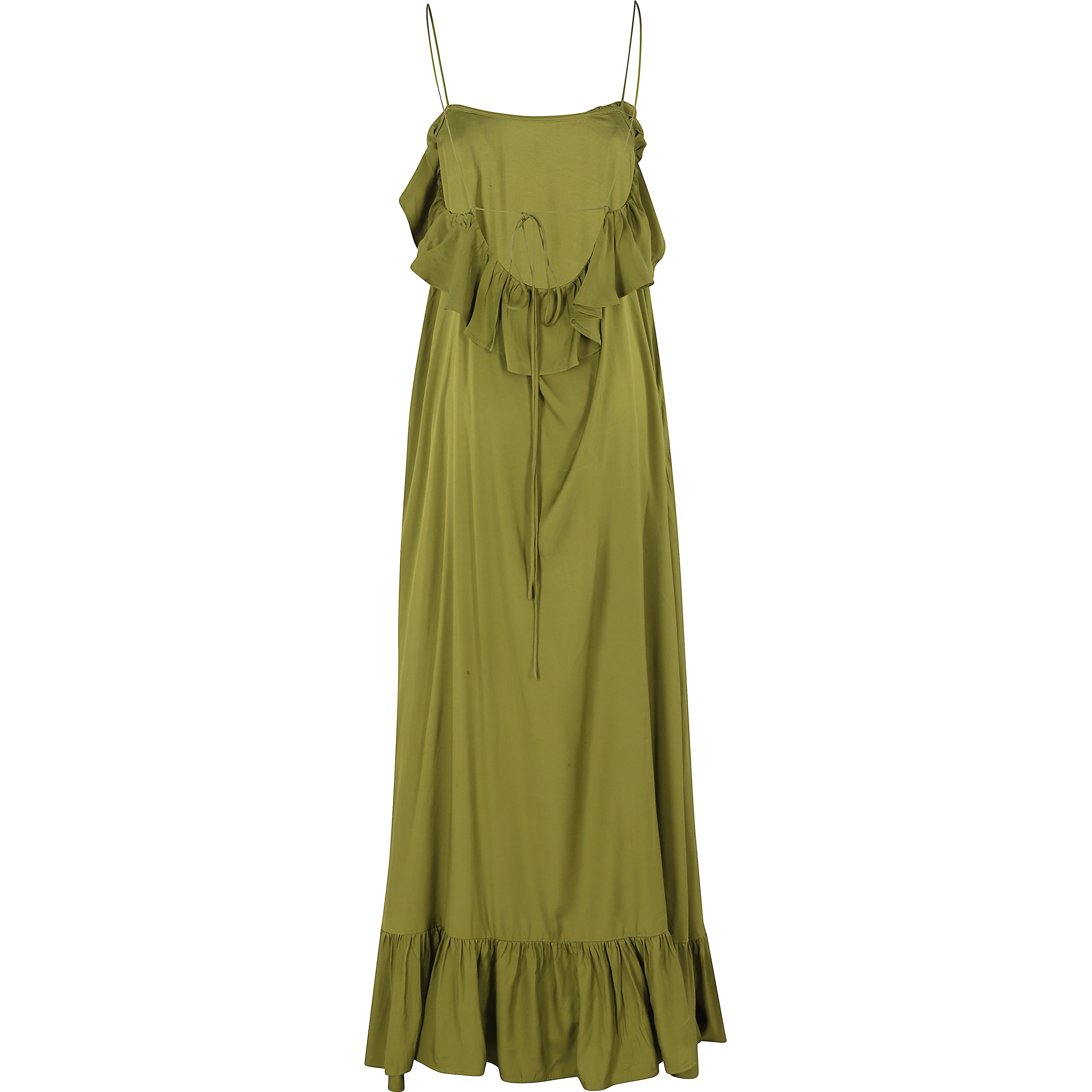 JESTE RUFFLE MAXI DRESS