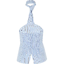 JOPJE MOCK TIE HALTER TOP