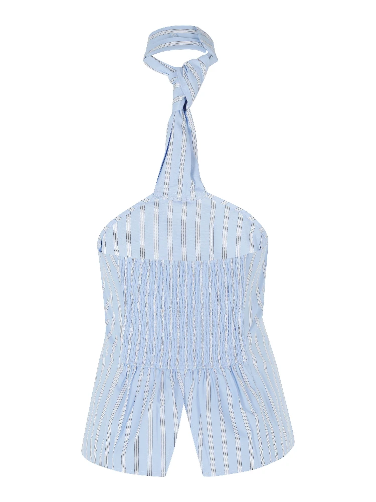 JOPJE MOCK TIE HALTER TOP alternative