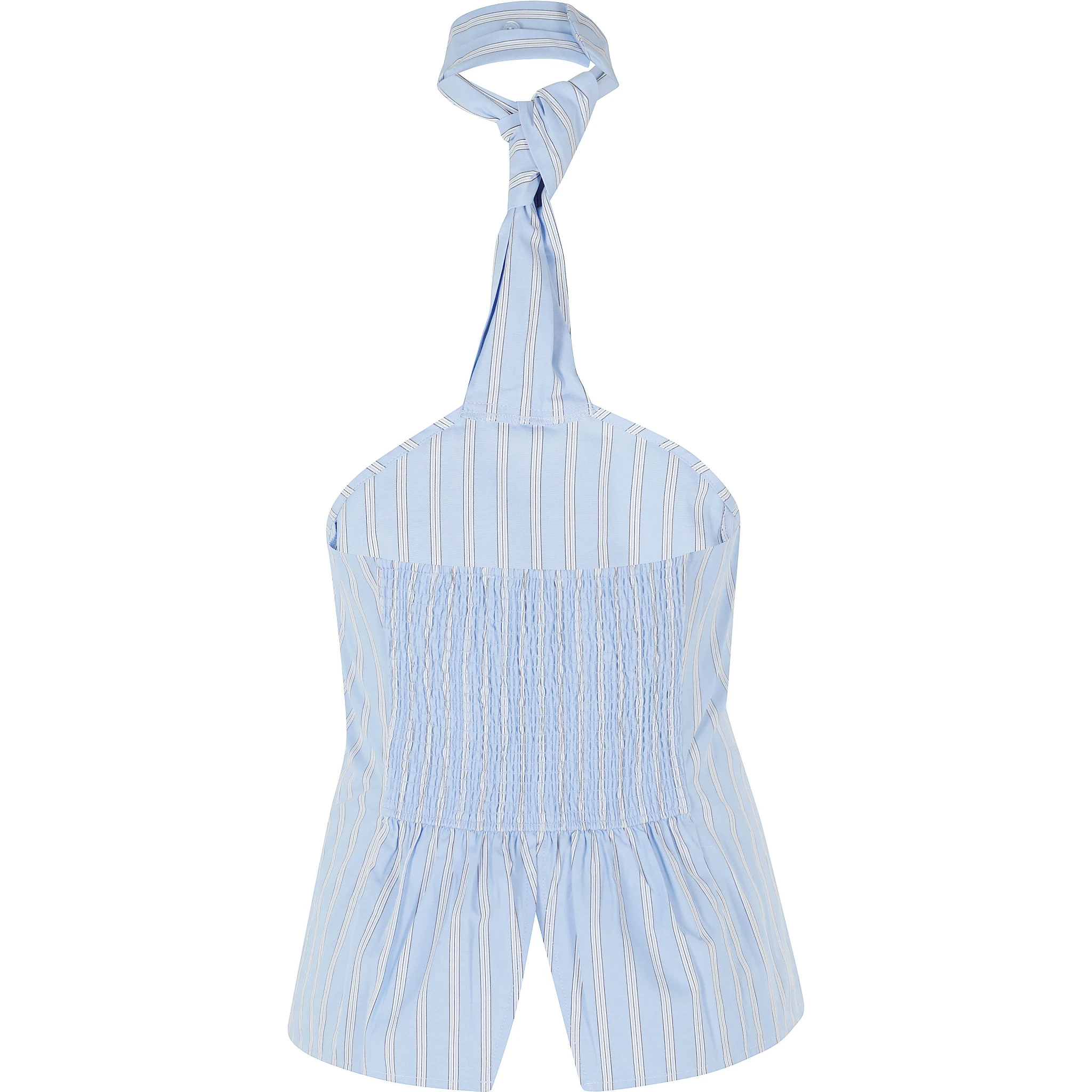 JOPJE MOCK TIE HALTER TOP