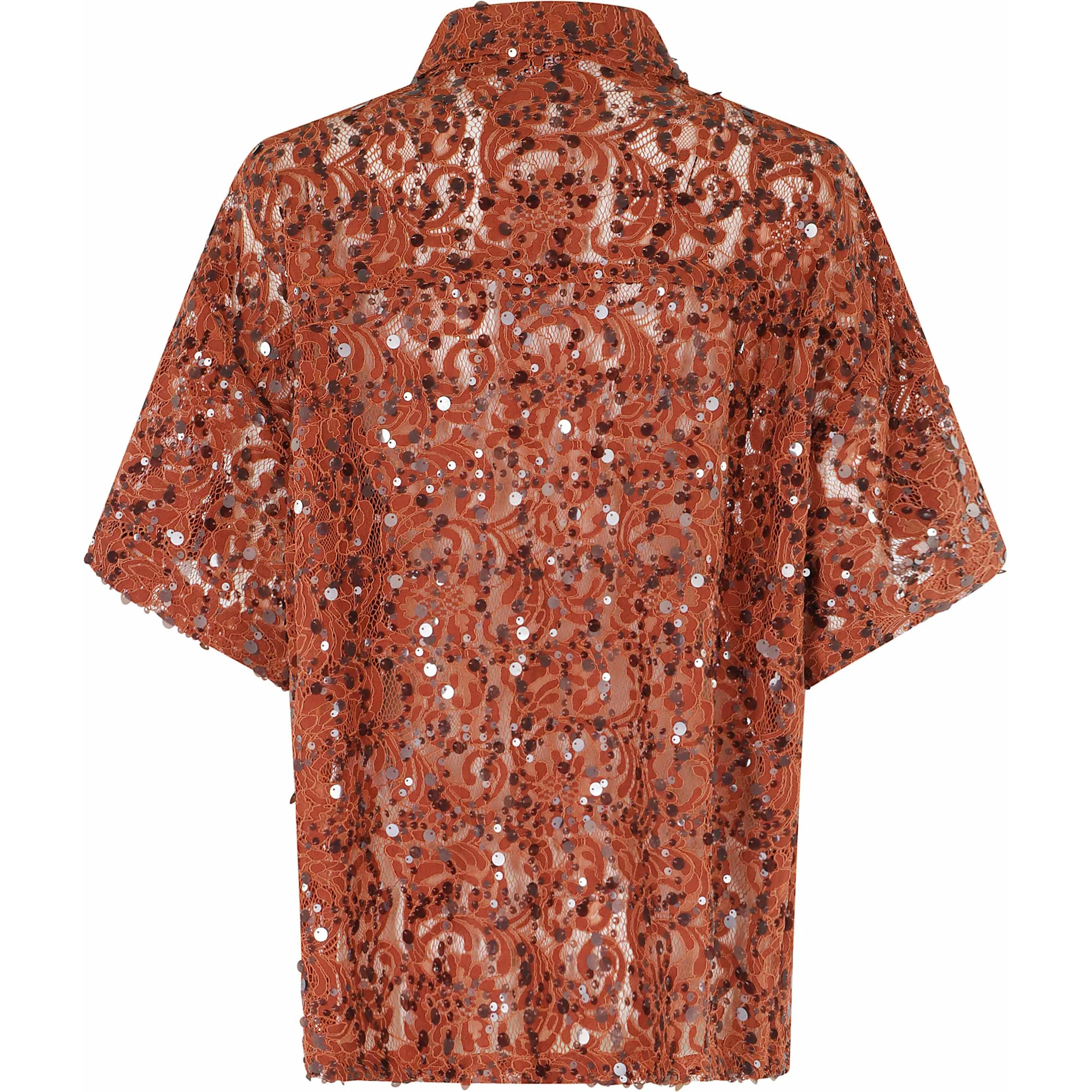 JOKS LACE SEQUIN SHIRT