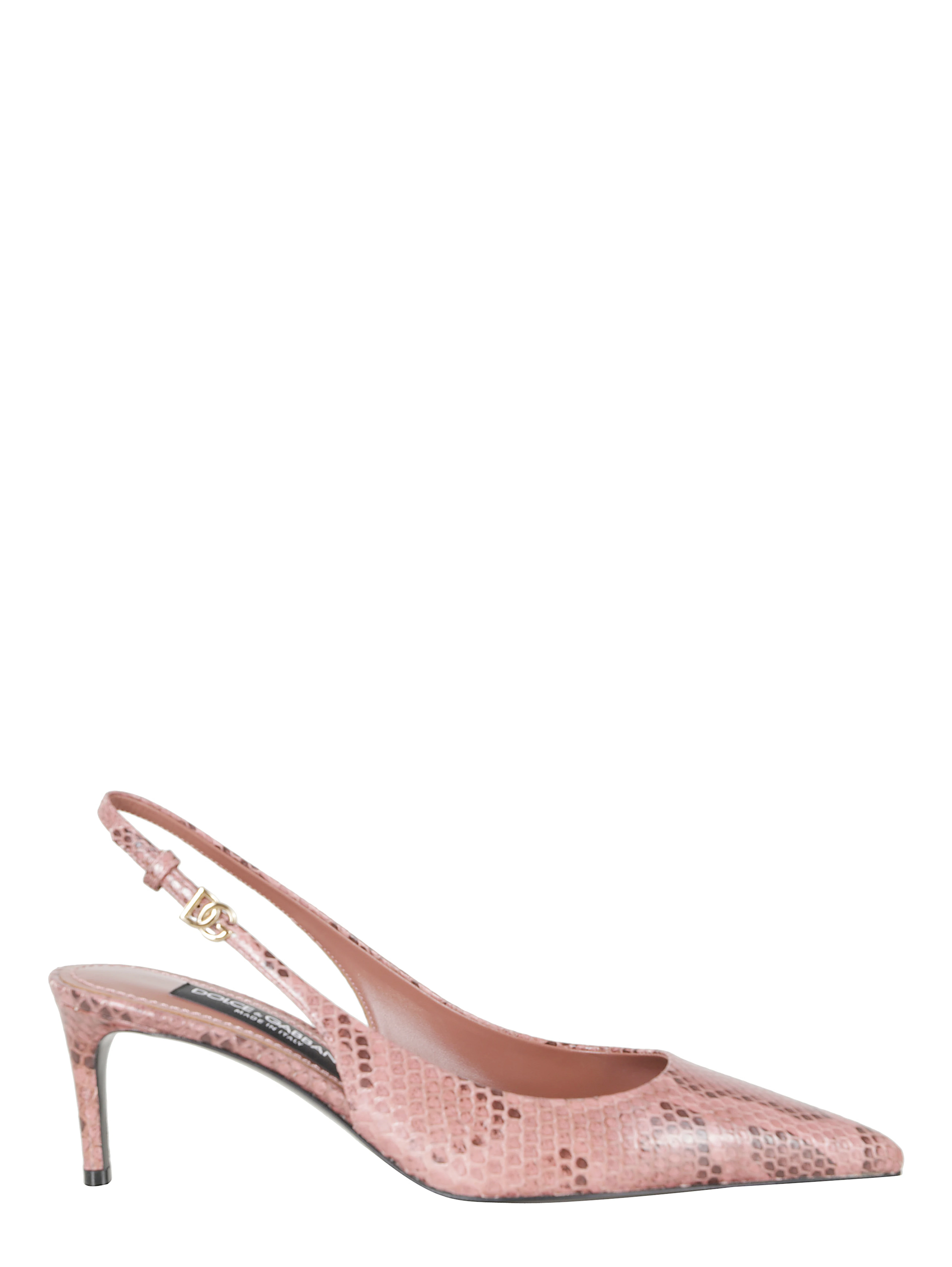 SLINGBACK PITONE CON MACCHIA