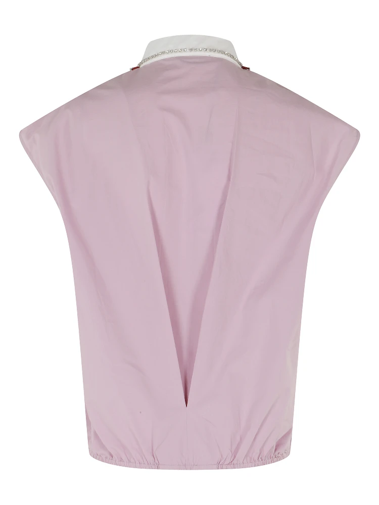 KANY BEADED COLLAR SHIRT alternative