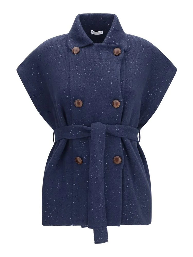 Blue Cotton Coat