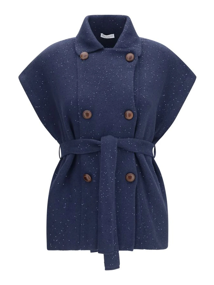 Blue Cotton Coat