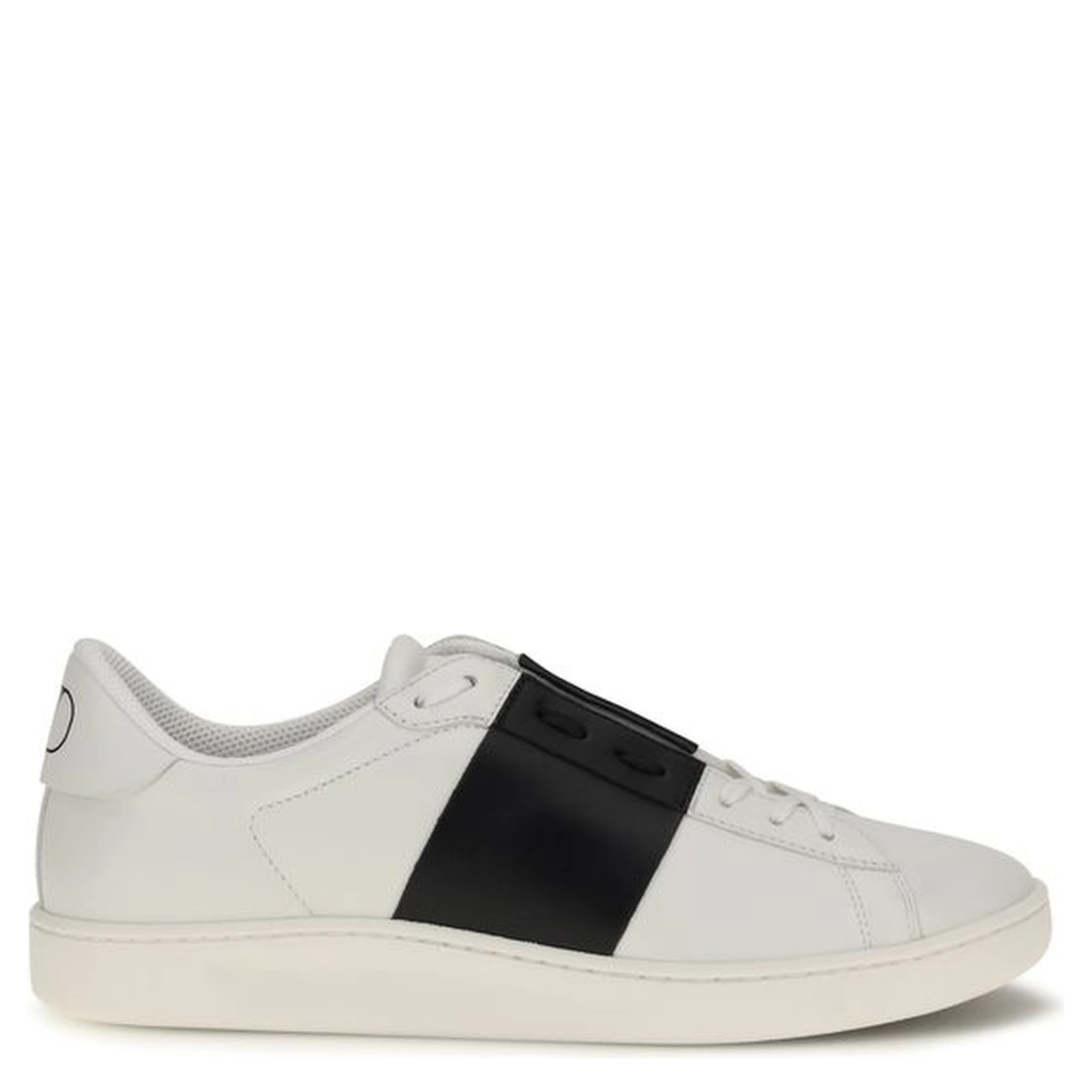 Black Calf Leather Bos Taurus Low Top Sneakers